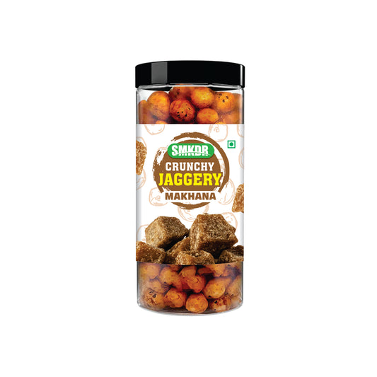 Love Crunch? Try SMKDR Crunchy Jaggery Makhana – Experience the Sweet Crunch.