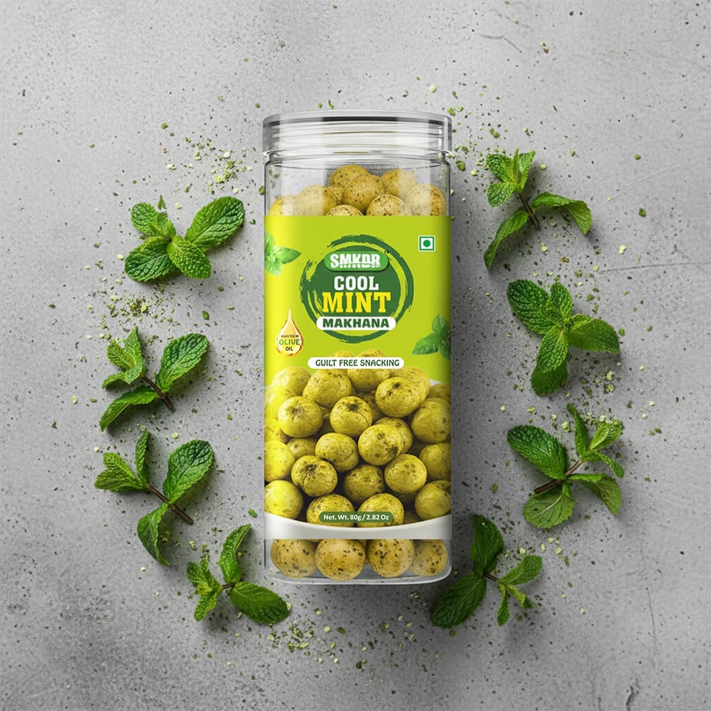 Refresh Your Cravings: SMKDR Cool Mint Makhana with a Chill Makhana Flavor Twist